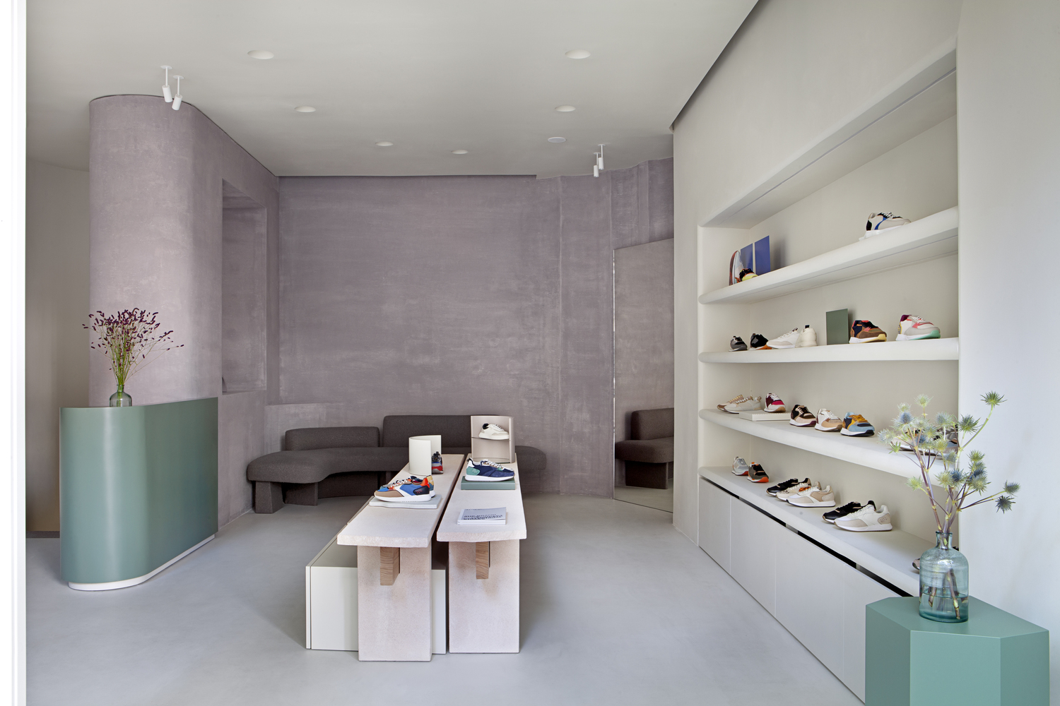 طراحی فروشگاه - فروشگاه کفش - چگونه فروشگاه طراحی کنم - طراحی کفش فروشی - معماری فروشگاه